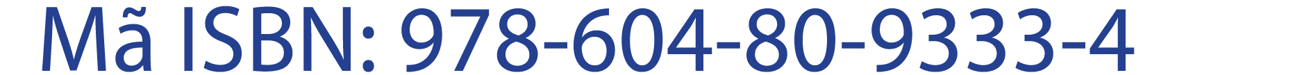 M ISBN: 978 604 80 9333 4