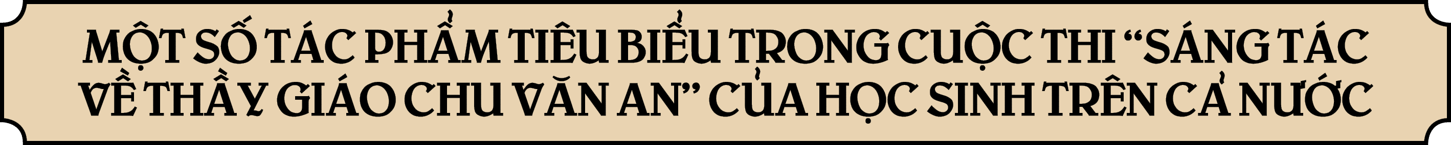 M T S T C PH M TI U BI U TRONG CU C THI “S NG T C V  TH Y GI O CHU V N AN” C A H C SINH TR N C  N  C 
