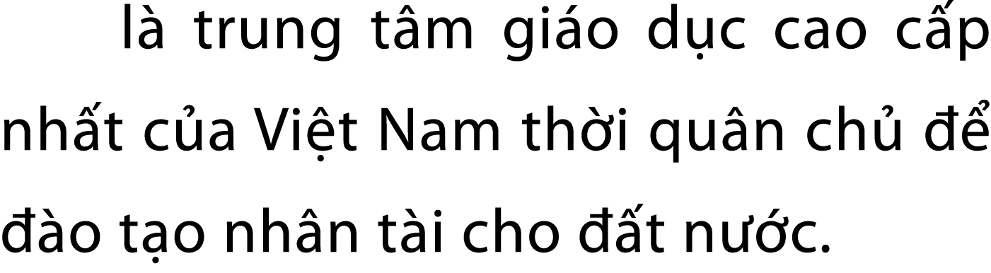 l trung t m gi o d c cao c p nh t c a Vi t Nam th i qu n ch       o t o nh n t i cho   t n  c.