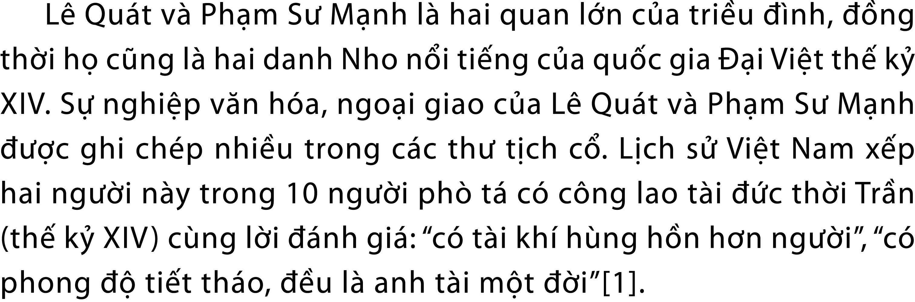 L Qu t v  Ph m S  M nh l  hai quan l n c a tri u   nh,   ng th i h  c ng l  hai danh Nho n i ti ng c a qu c gia   i ...