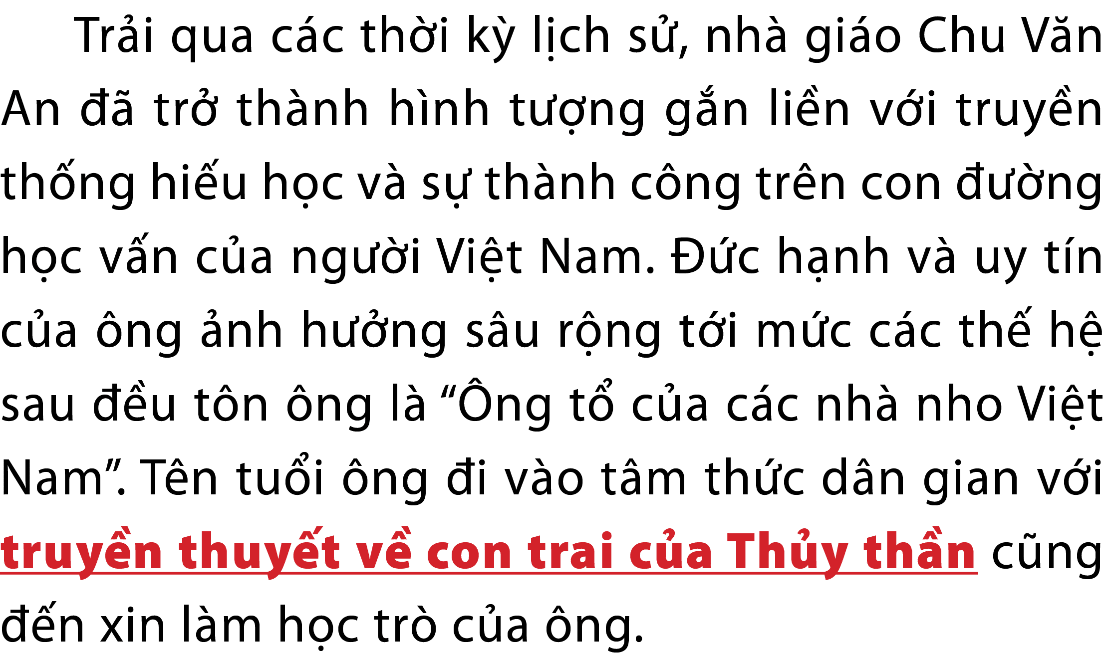 Tr i qua c c th i k l ch s , nh  gi o Chu V n An    tr  th nh h nh t  ng g n li n v i truy n th ng hi u h c v  s  th...