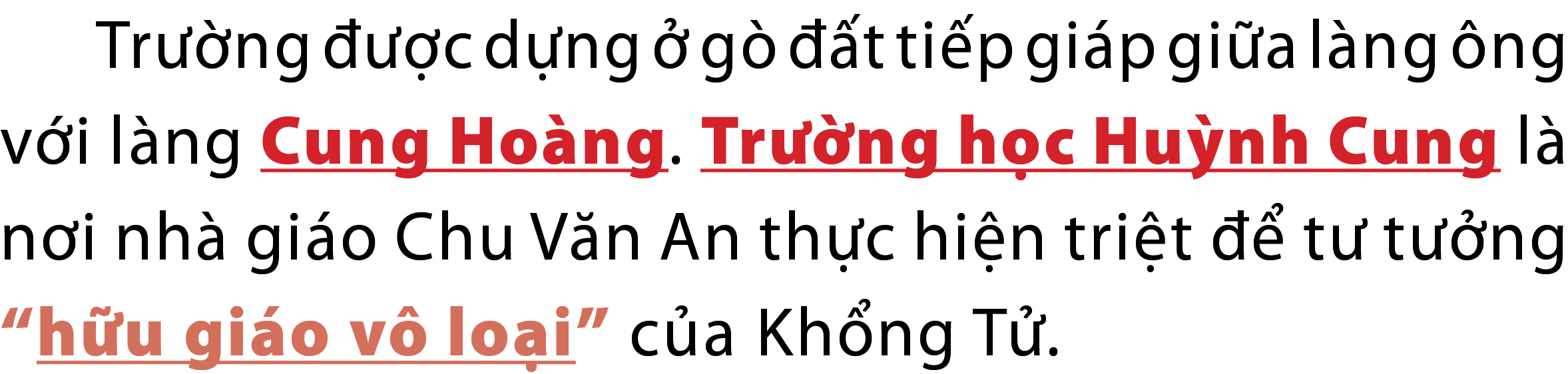 Tr ng    c d ng   g    t ti p gi p gi a l ng  ng v i l ng Cung Ho ng. Tr  ng h c Hu nh Cung l  n i nh  gi o Chu V n ...