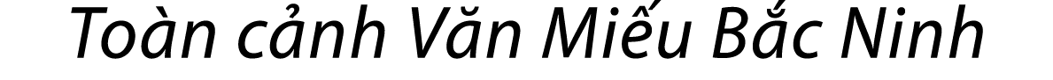 To n c nh V n Mi u B c Ninh