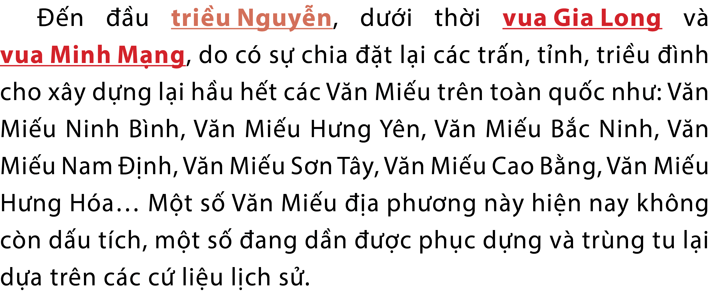  n   u tri uNguy n, d  i th i vuaGiaLong v  vuaMinhM ng, do c  s  chia   t l i c c tr n, t nh, tri u   nh cho x y d ...