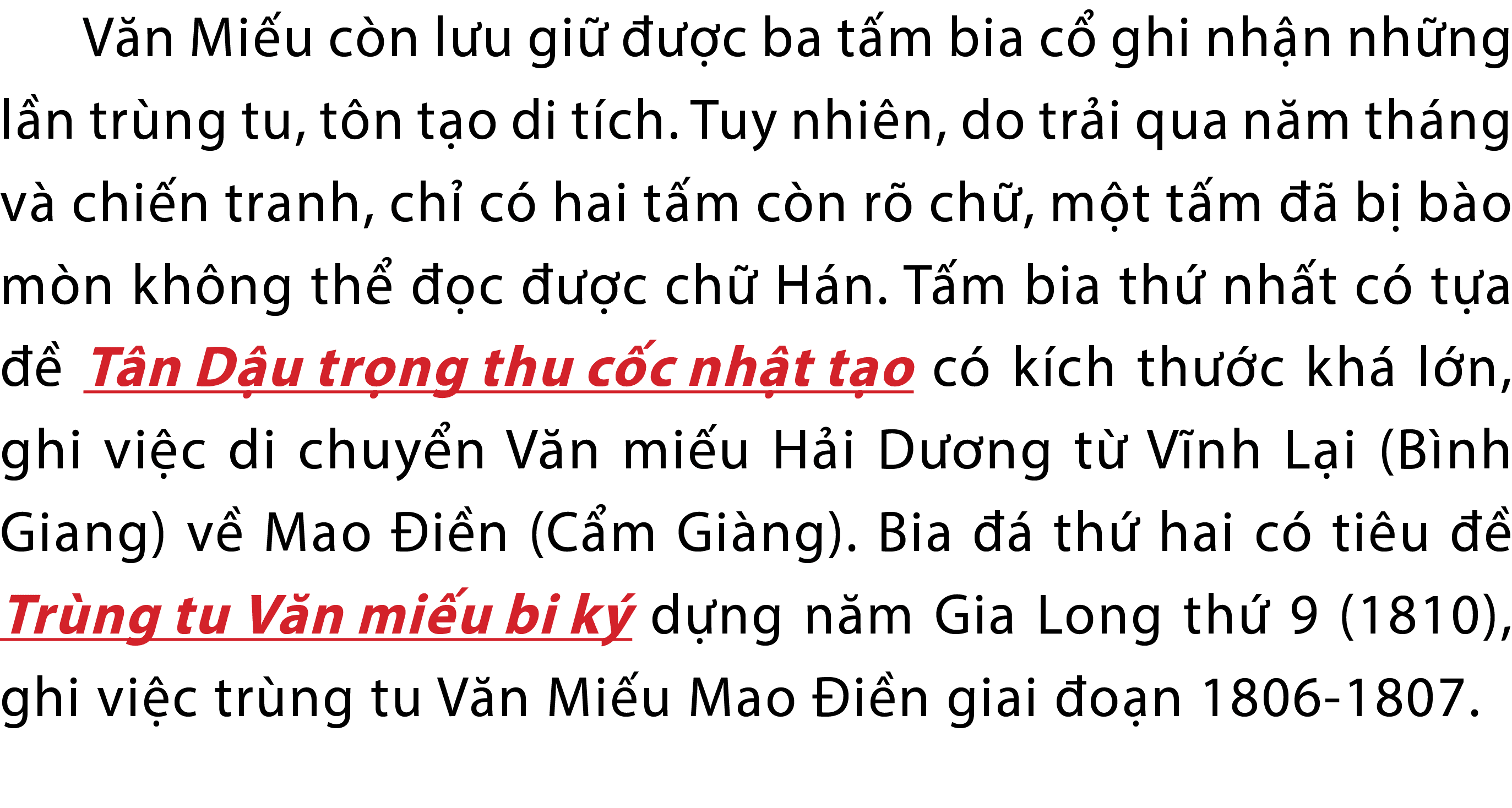 V n Mi u c n l u gi    c ba t m bia c  ghi nh n nh ng l n tr ng tu, t n t o di t ch. Tuy nhi n, do tr i qua n m th n...