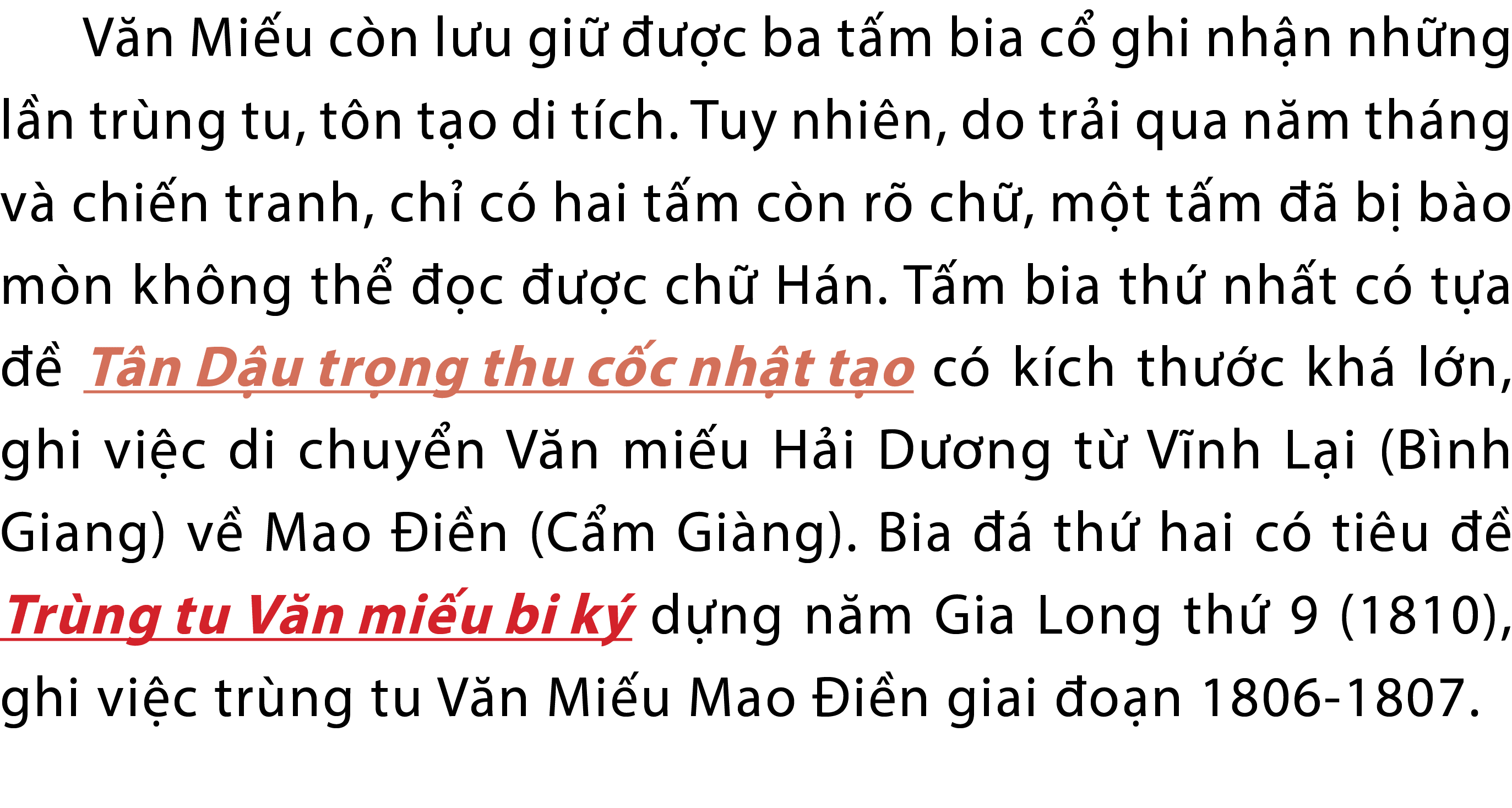 V n Mi u c n l u gi    c ba t m bia c  ghi nh n nh ng l n tr ng tu, t n t o di t ch. Tuy nhi n, do tr i qua n m th n...