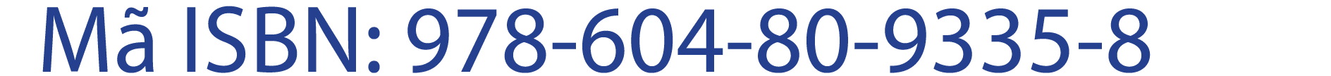 M ISBN: 978 604 80 9335 8