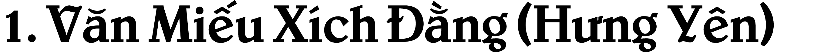 1. V n Mi u X ch  ng (H ng Y n)