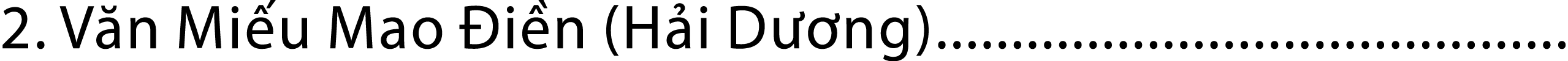2. V n Mi u Mao i n (H i D  ng).......................................... 