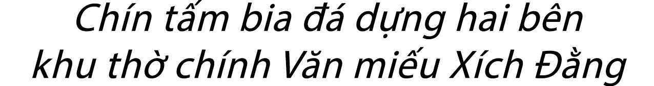 Ch n t m bia   d ng hai b n khu th  ch nh V n mi u X ch   ng