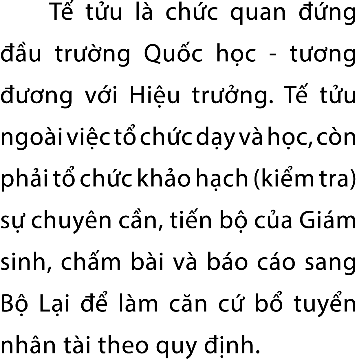 T t u l  ch c quan   ng   u tr  ng Qu c h c t  ng    ng v i Hi u tr  ng. T  t u ngo i vi c t  ch c d y v  h c, c n p...