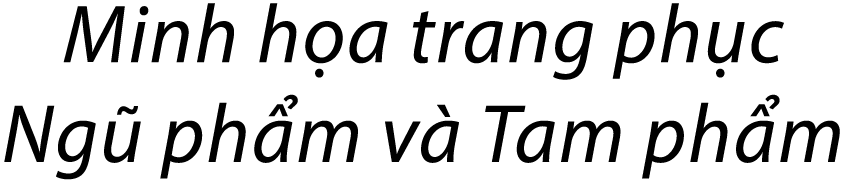 Minh h a trang ph c Ng ph m v  Tam ph m 