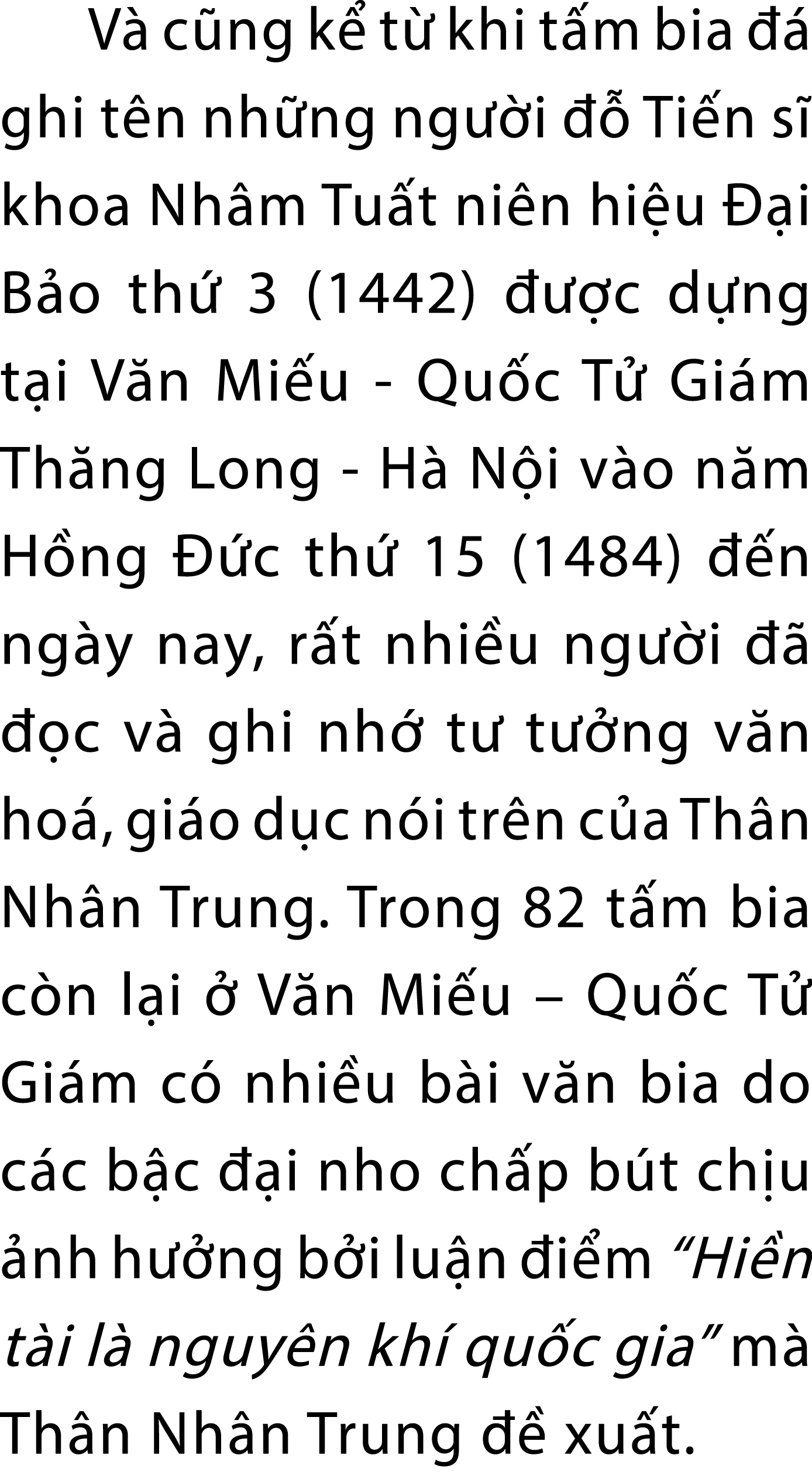 V c ng k  t  khi t m bia    ghi t n nh ng ng  i    Ti n s  khoa Nh m Tu t ni n hi u   i B o th  3 (1442)    c d ng t...
