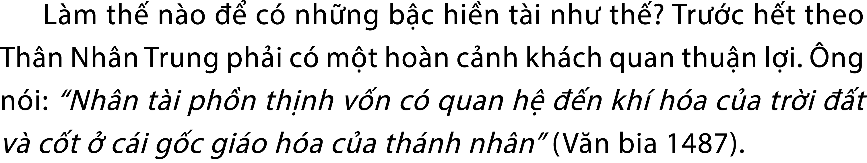 L m th n o    c  nh ng b c hi n t i nh  th ? Tr  c h t theo Th n Nh n Trung ph i c  m t ho n c nh kh ch quan thu n l...