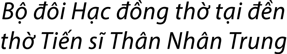 B   i H c   ng th  t i   n th  Ti n s  Th n Nh n Trung