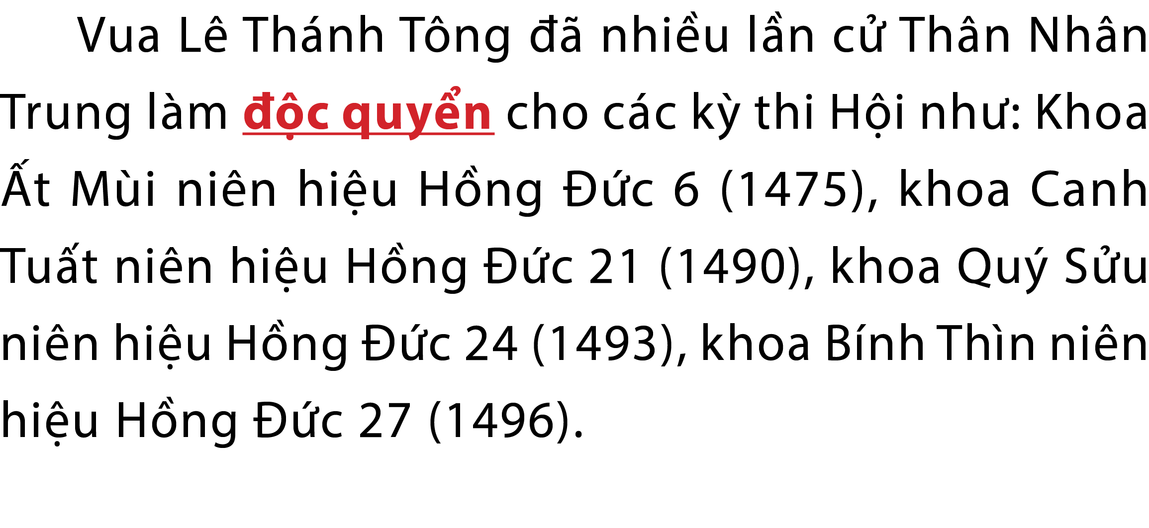 Vua L Th nh T ng    nhi u l n c  Th n Nh n Trung l m   cquy n cho c c k  thi H i nh : Khoa  t M i ni n hi u H ng   c...