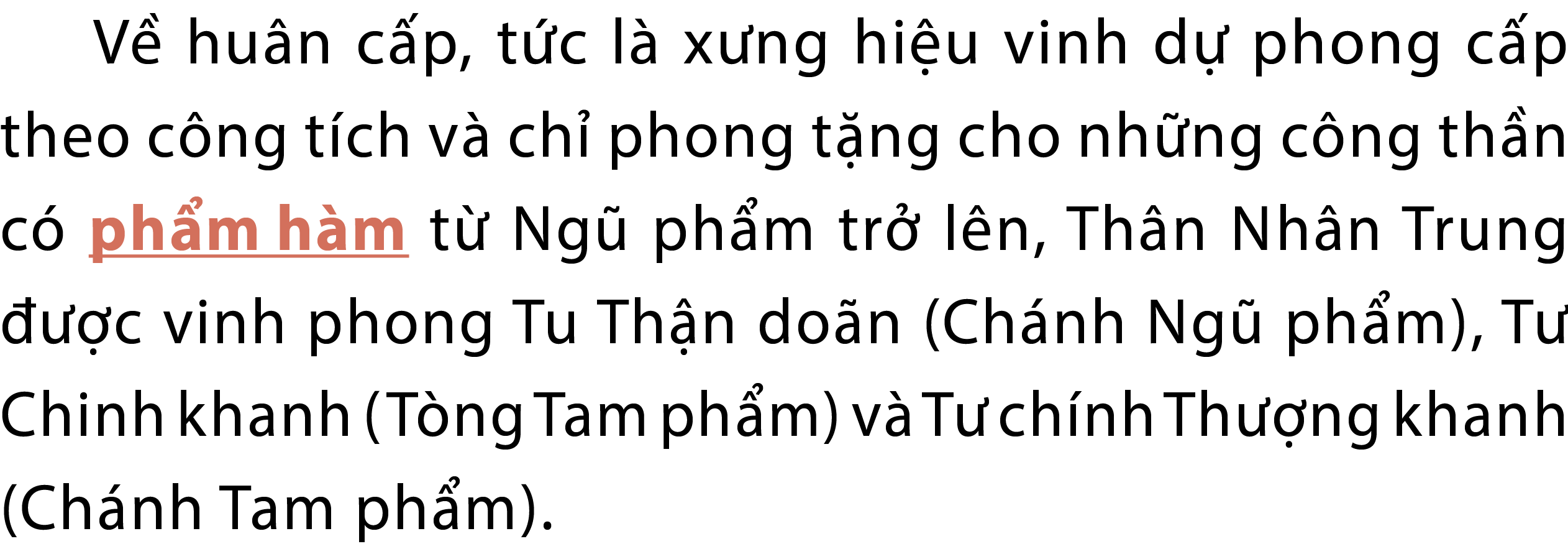 V hu n c p, t c l  x ng hi u vinh d  phong c p theo c ng t ch v  ch  phong t ng cho nh ng c ng th n c  ph mh m t  Ng...