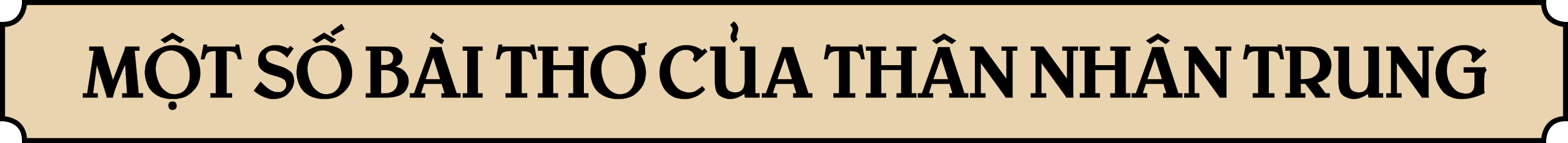 M T S B I TH  C A TH N NH N TRUNG