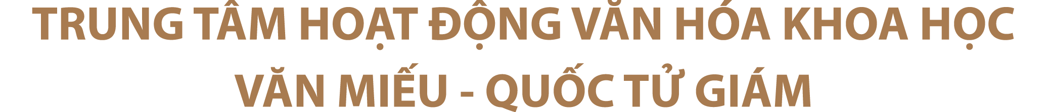 TRUNG T M HO T  NG V N H A KHOA H C V N MI U QU C T  GI M