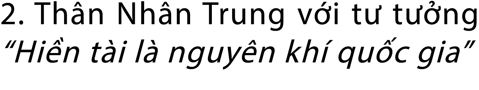 2. Th n Nh n Trung v i t t  ng “Hi n t i l  nguy n kh  qu c gia”